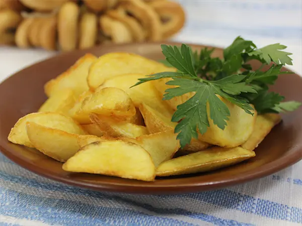КАРТОФЕЛЬ ФРИ ПО-ДЕРЕВЕНСКИ