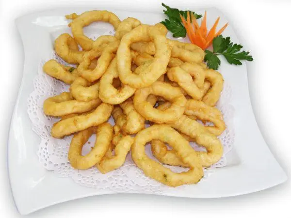  ЖАРЕНЫЕ КОЛЬЦА КАЛЬМАРА